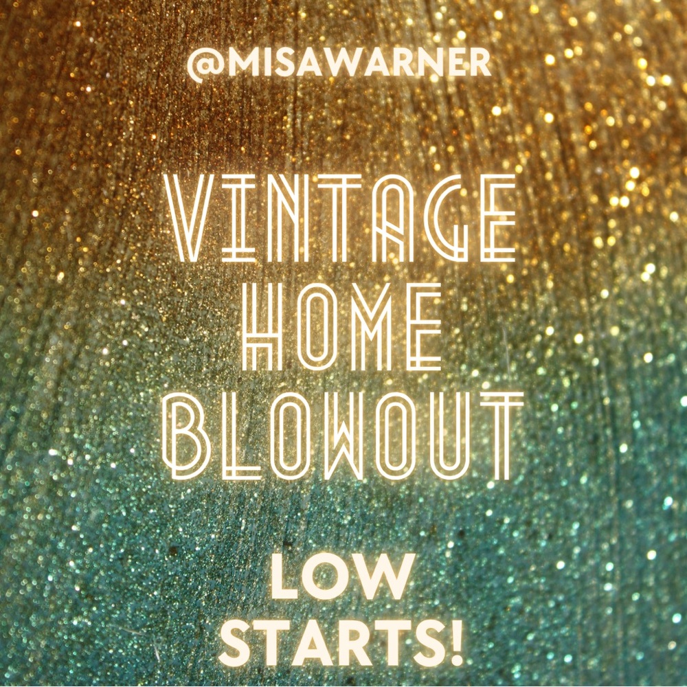 LIVE Vintage Home Decor Shows! Like This Listing to Get Notified ❤️ - Picture 3 of 8